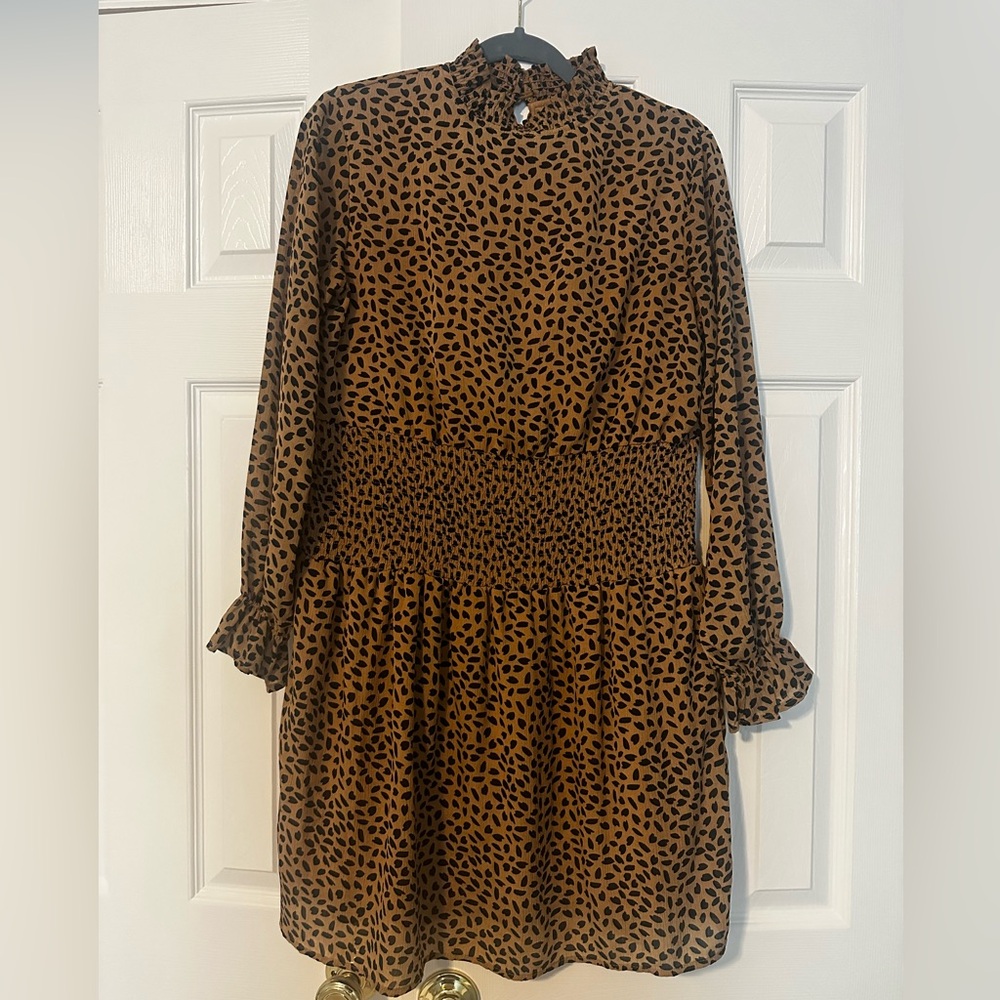 Cheetah Print Dress